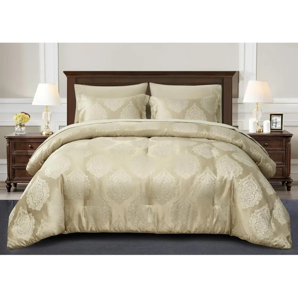 Elegant Cream Bedding Set